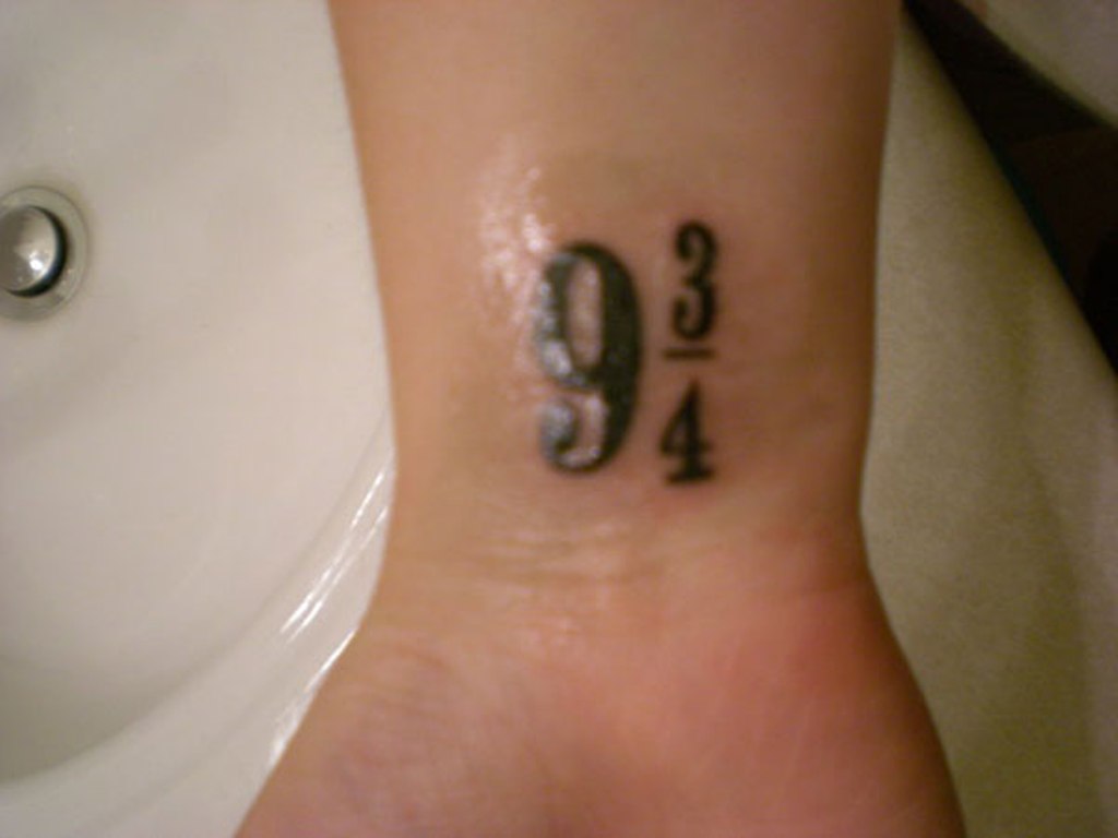 32 Elegant Number Wrist Tattoos Design