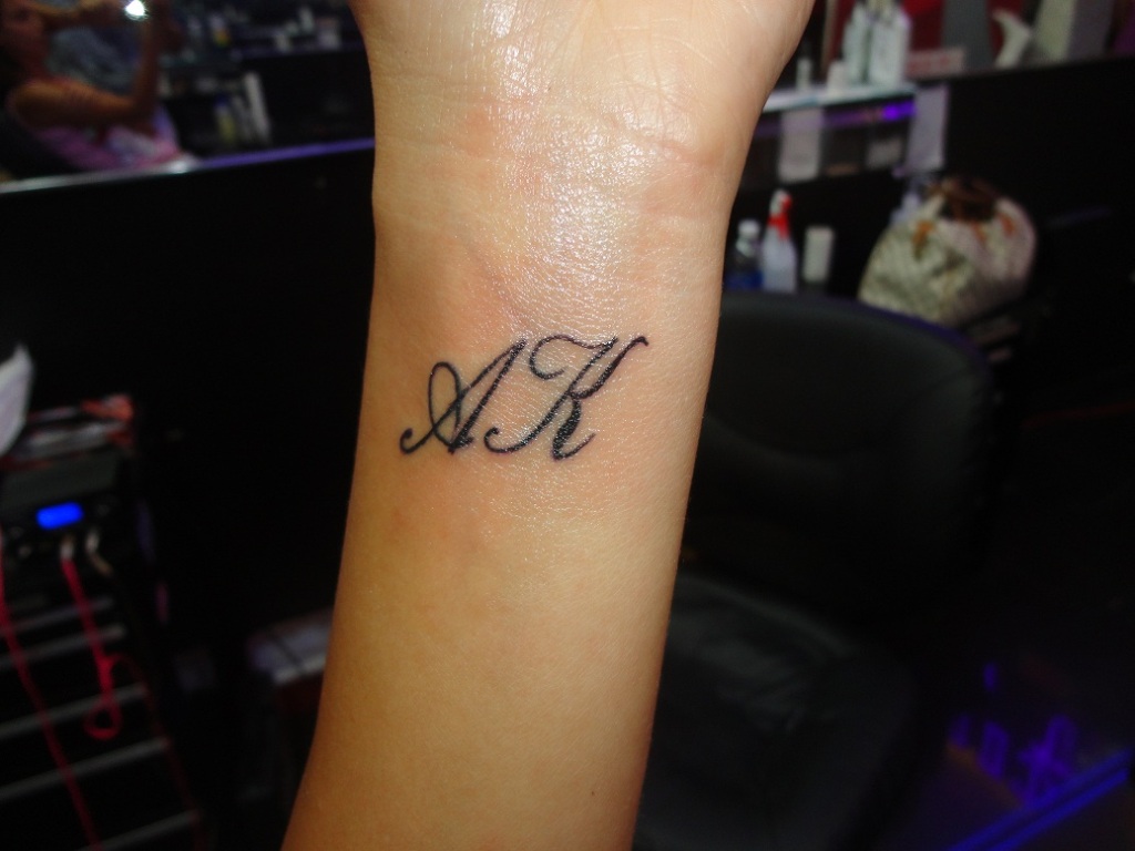 Small Tattoos With Initials