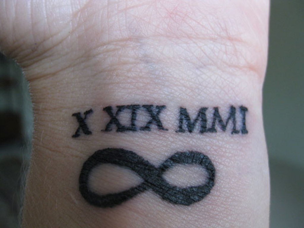 61 Impressive Infinity Wrist Tattoos