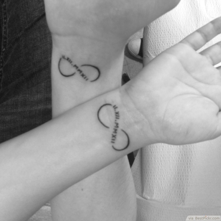 40 Stunning Couples Wrist Tattoo