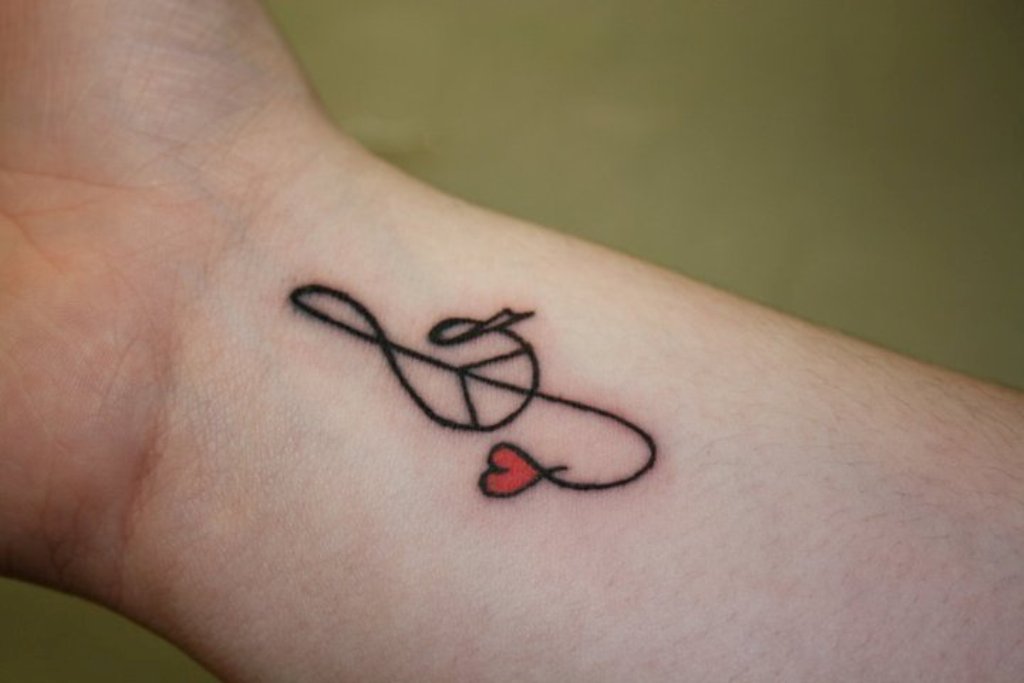 Music Note Love Tattoo Ideas - wide 1