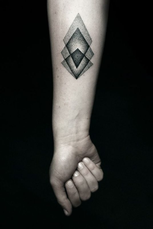 3D Geometric Tattoo