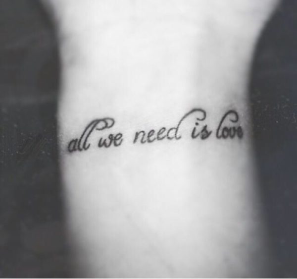 All We Need Is Love