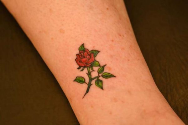 Small Flower Tattoos For Wrist