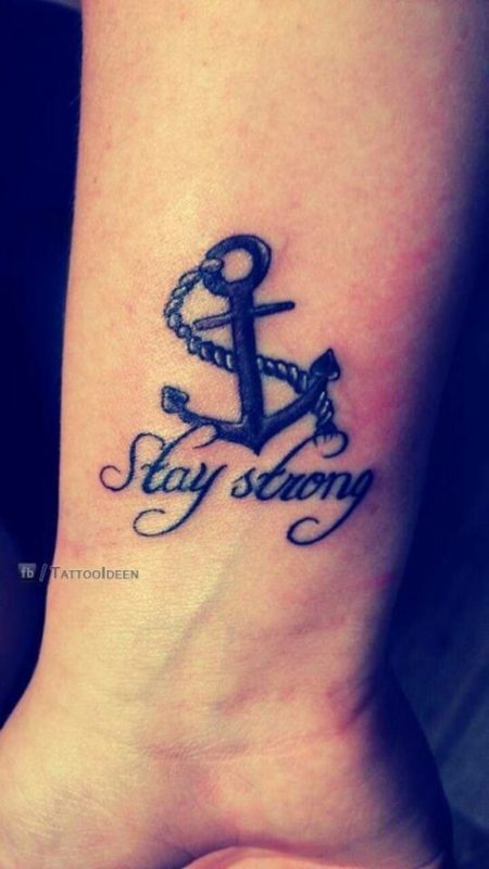 Anchor And Stay Strong