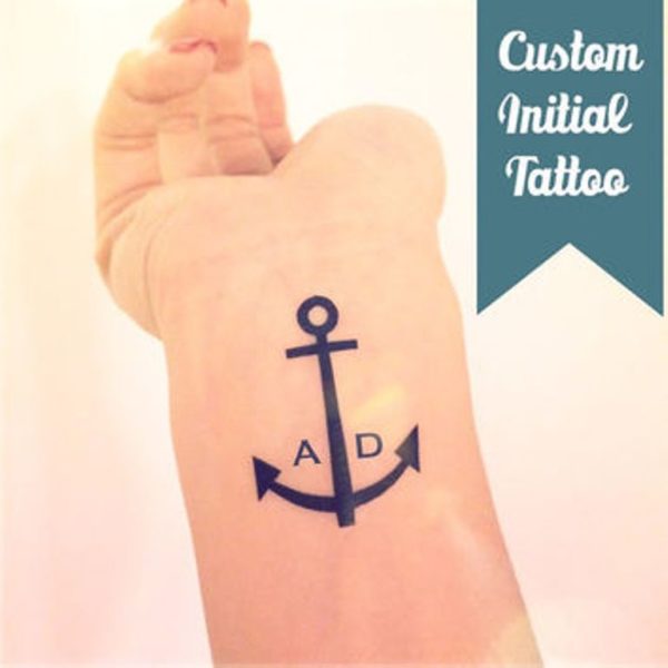 Anchor Tattoo On Wrist