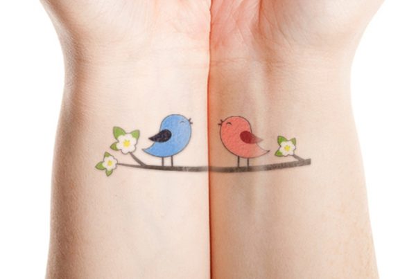 Animated Bird Tattoo