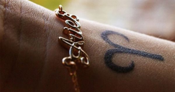 Aries Tattoo On Wrist