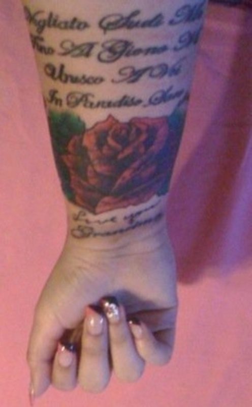 Rose Flower Tattoo