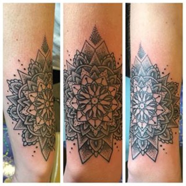 Attractive Mandala Tattoo