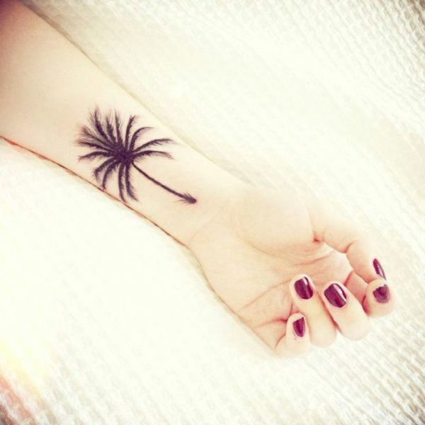 Attractive Tree Tattoo On Wrist 