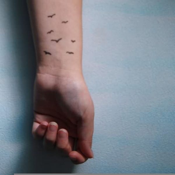 Awesome Birds Tattoo Design 