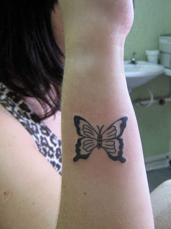 Butterfly Tattoos on Wrist