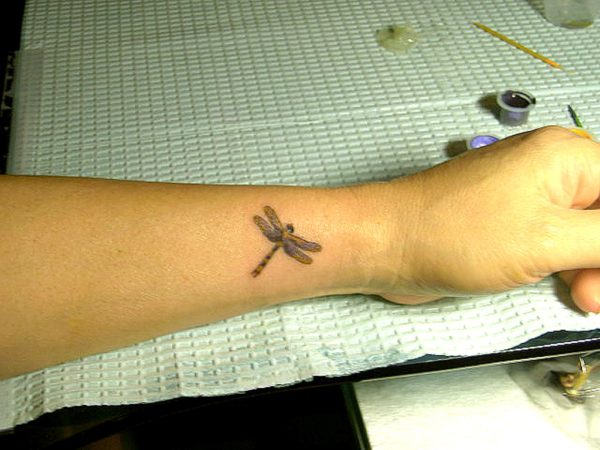 Awesome Dragonfly Tattoo