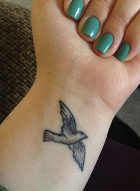 Awesome Flying Birds Tattoo
