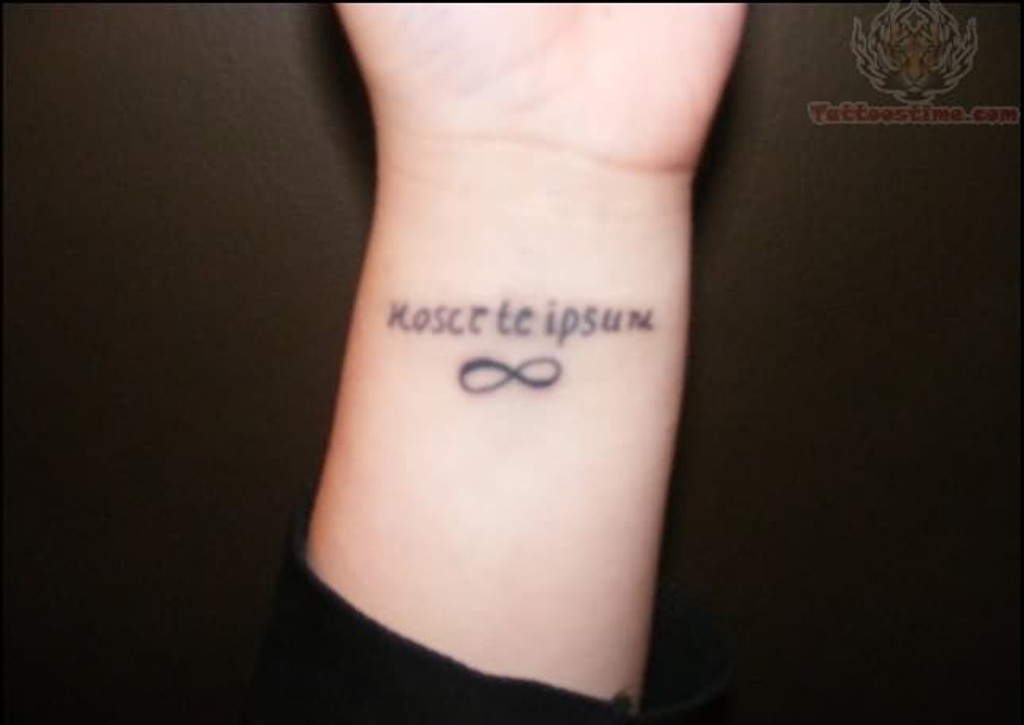 Awesome Infinity Tattoo