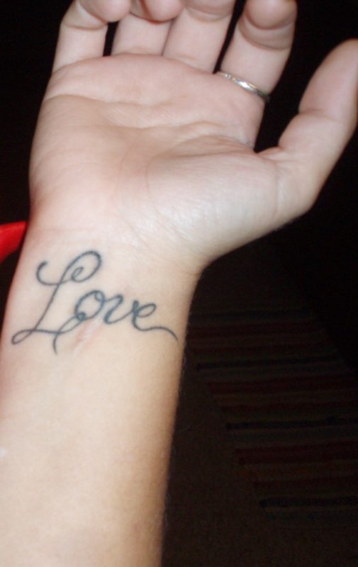 Awesome Love Tattoo