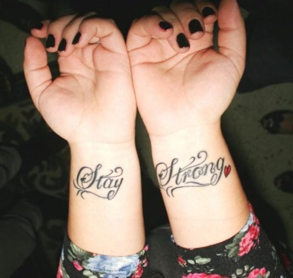 Awesome Stay Strong Tattoo