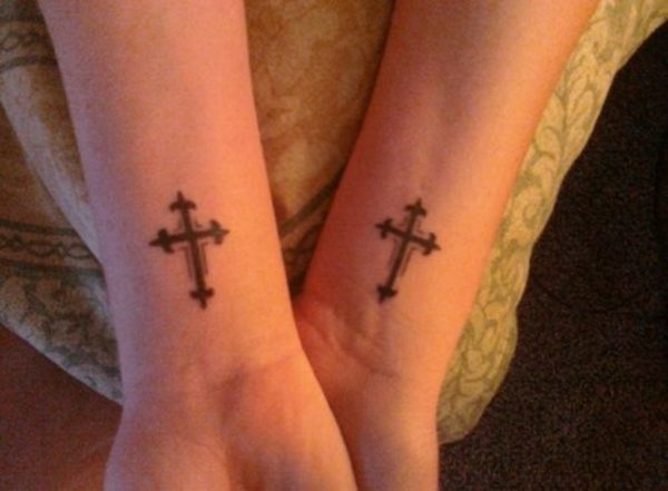 Awesome Cross on both Wrists