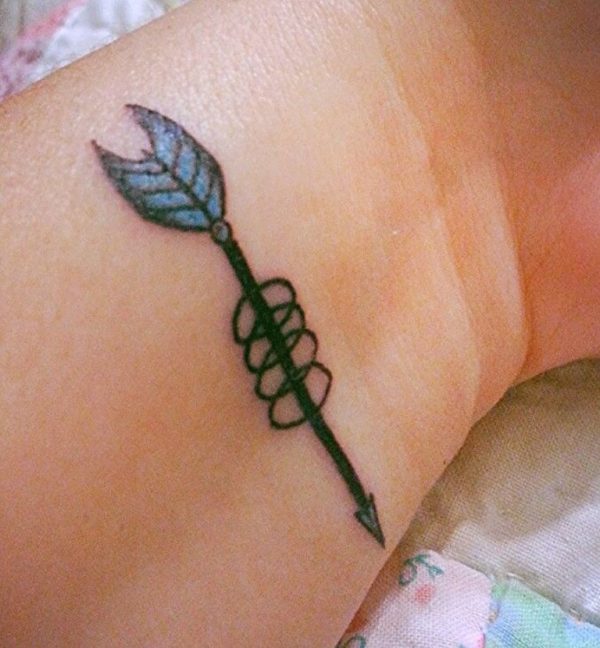 Beautiful Arrow Design Tattoo