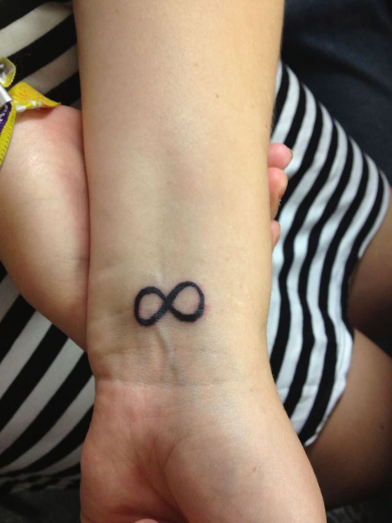 Beautiful Infinity Sign Tattoo