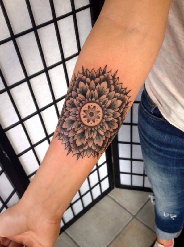 Beautiful Mandala Tattoo