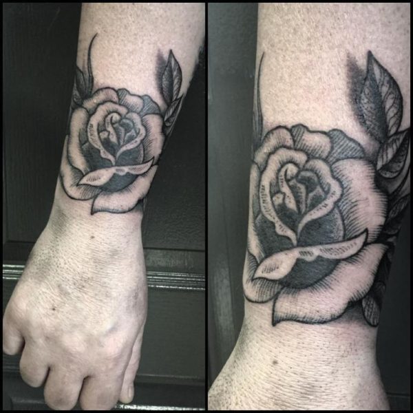 Beautiful Rose Tattoo