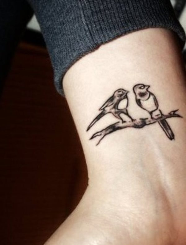 Birds Tattoo On Wrist