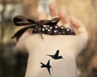 Black Birds Tattoo 