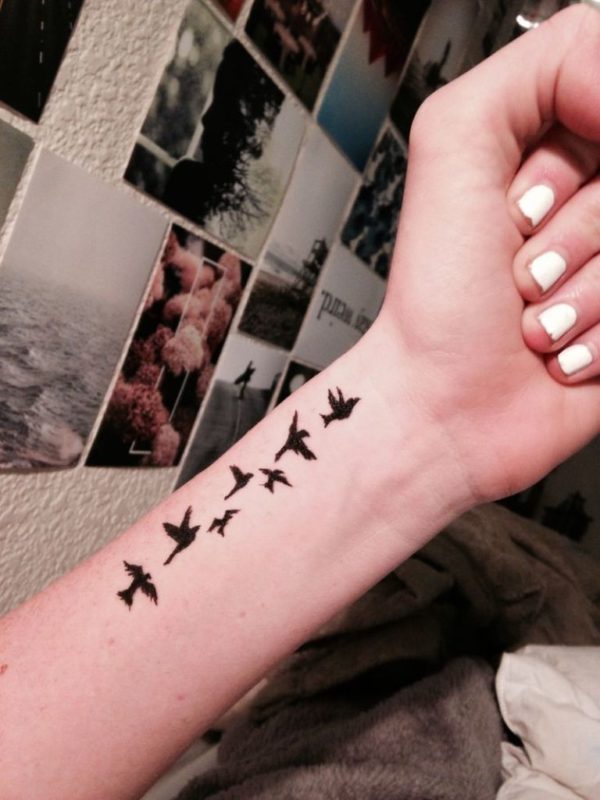 Black Birds Tattoo