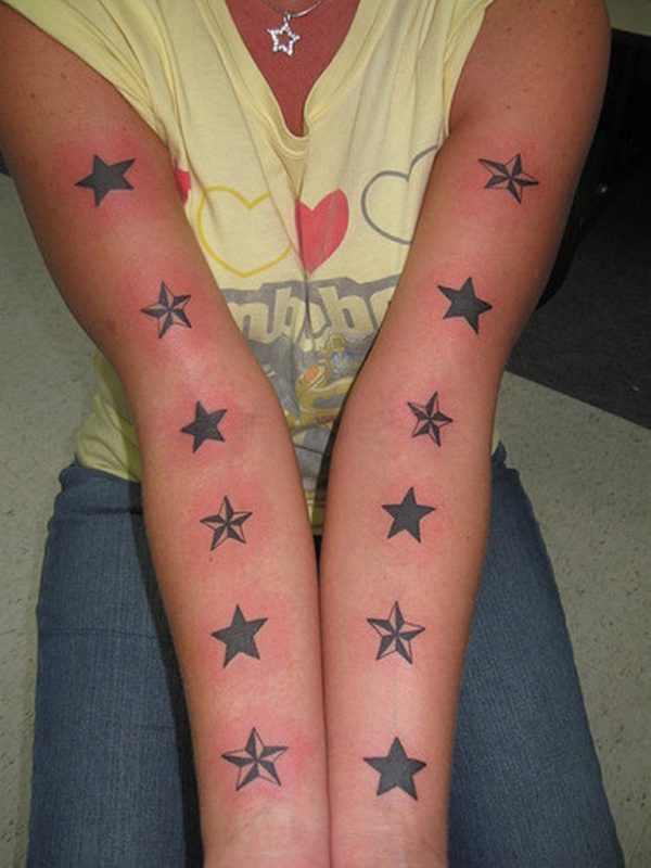 Black Stars Tattoo