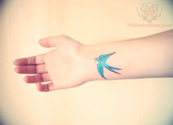 Blue Bird Tattoo