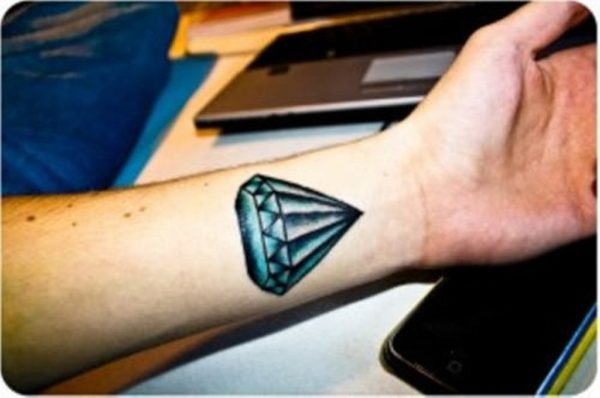 Blue Diamond Tattoo