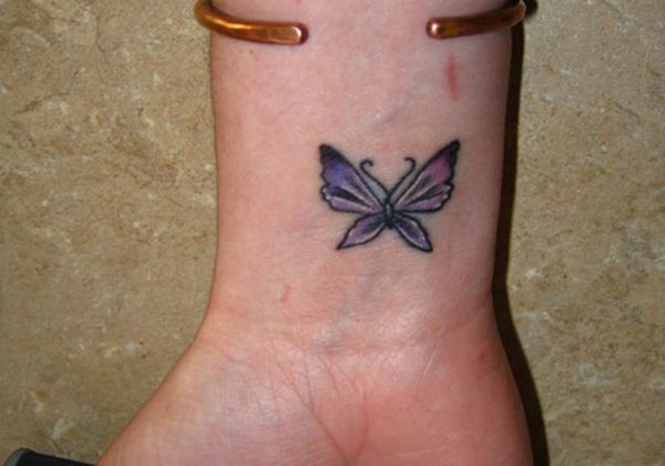 Butterfly Tattoo On Wrist