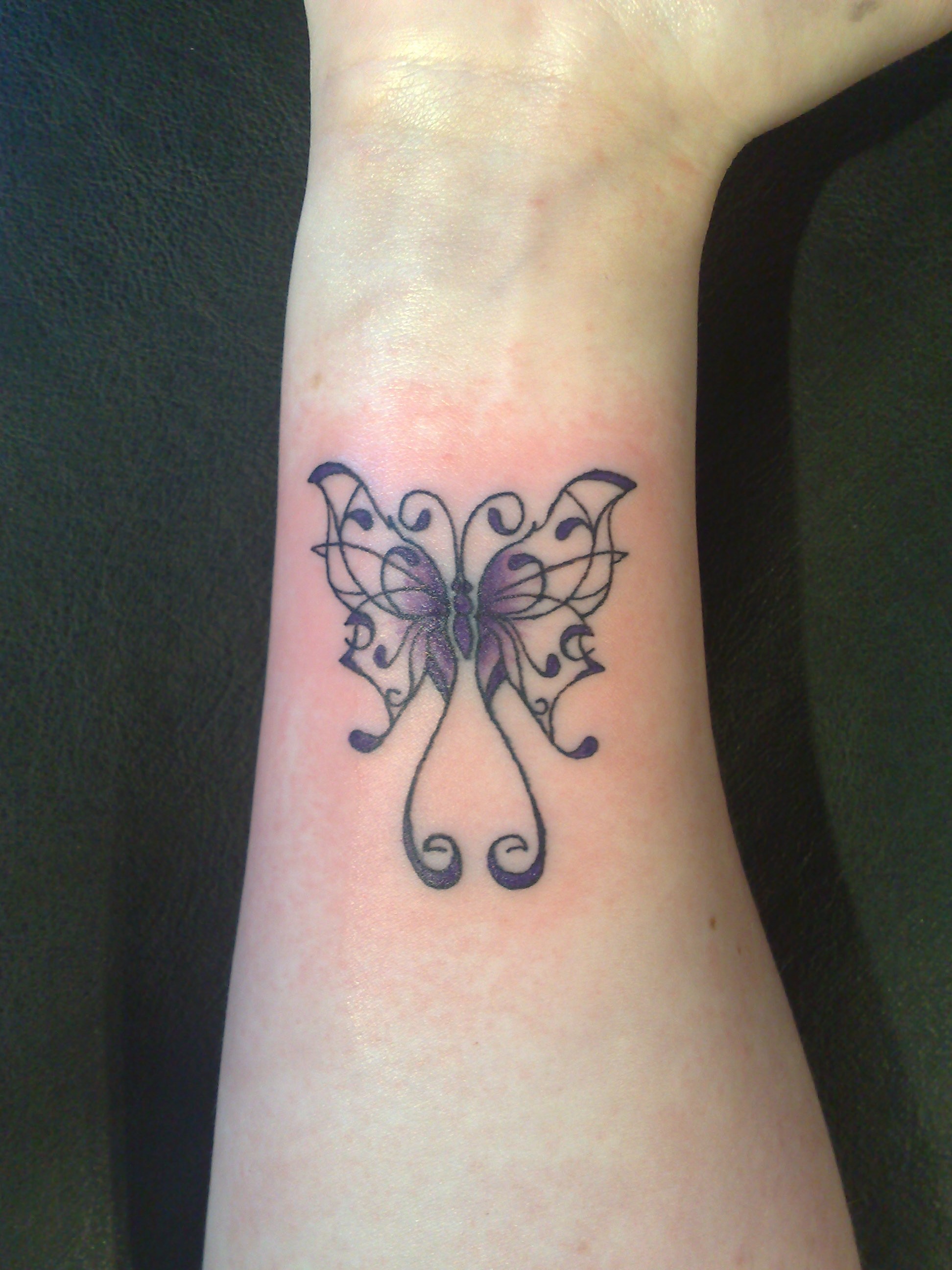  Butterfly Tattoo On Wrist