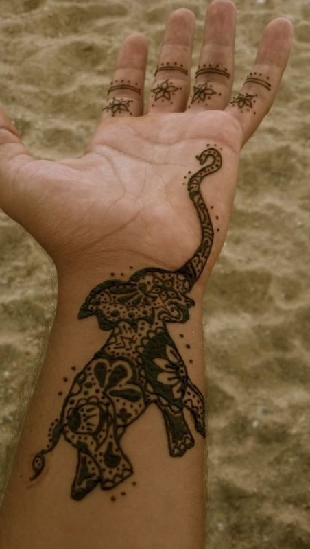 Classic Elephant Tattoo