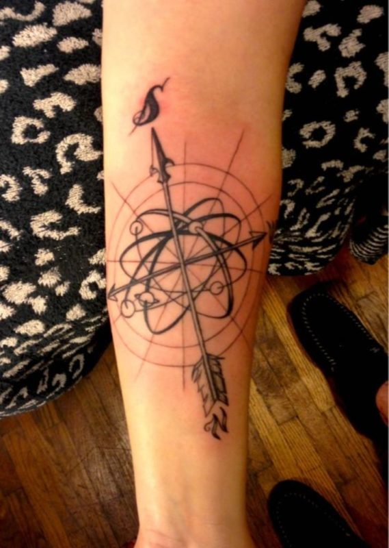 Compass Tattoo