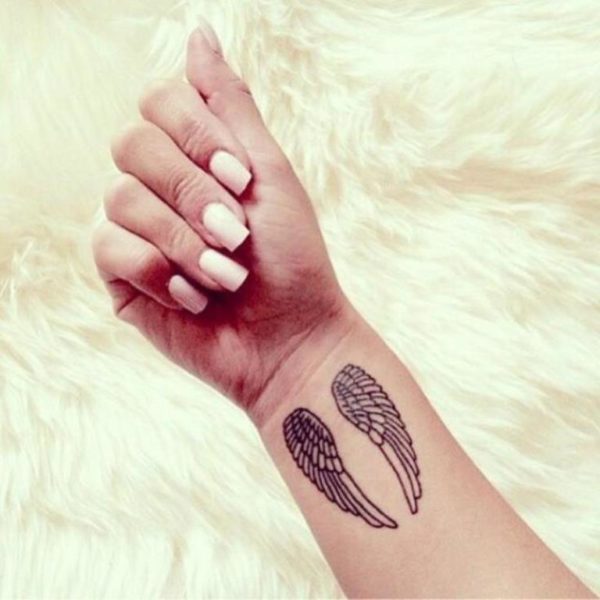 Cool Angel Wings Tattoo