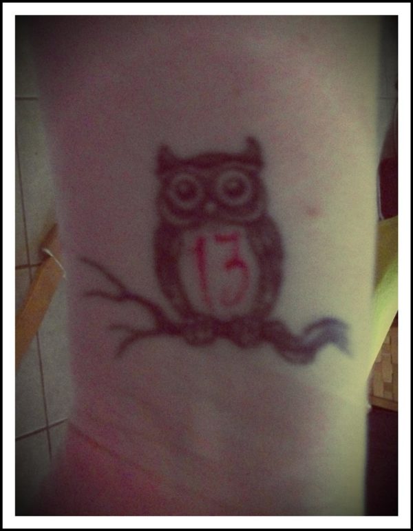 Cool Owl Tattoo