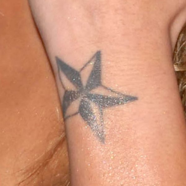 Cool Star Tattoo On Wrist