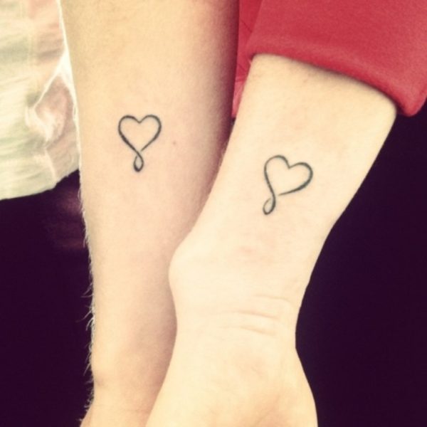 Couple Heart Tattoo