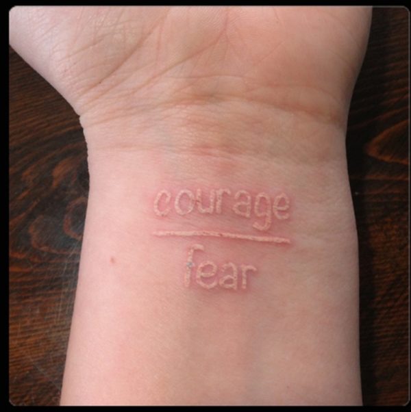 Courage Fear