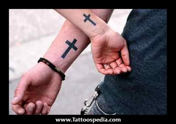Cross Tattoo Designs On Wrist