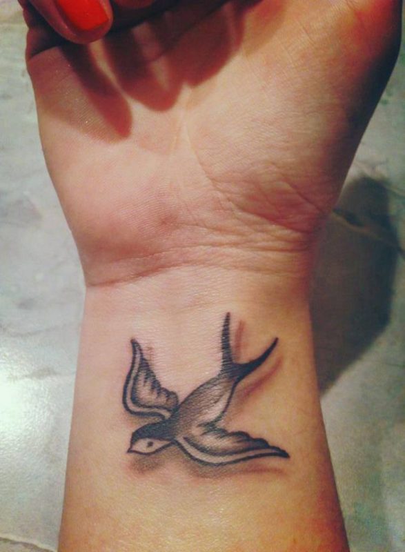 Cute Bird Tattoo