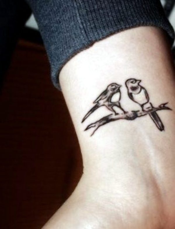 Cute Birds Tattoo