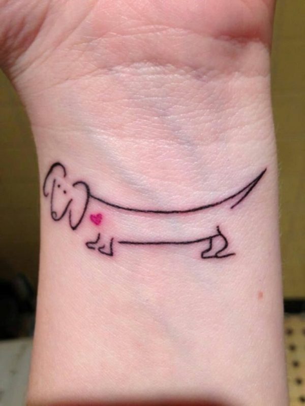 Cute Dog Tattoo