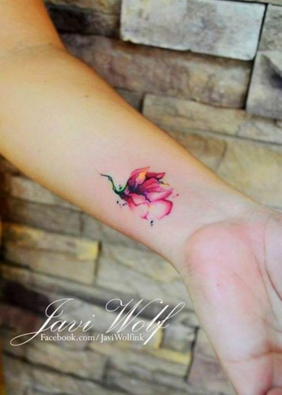 Cute Flower Tattoo