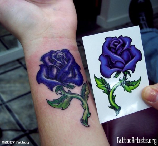 Dark Rose Tattoo