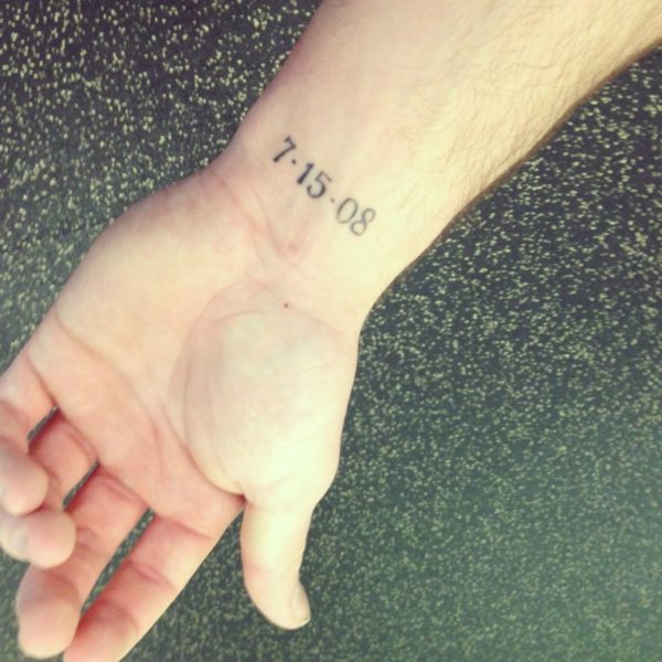 Date Tattoo