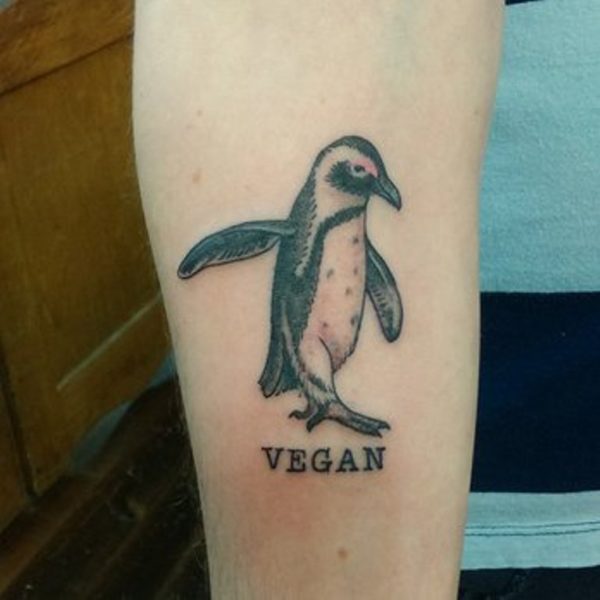Dolphin Vegan Tattoo On Wrist